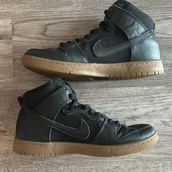 Nike SB Dunk High Anti Hero X Brian Anderson black/gum size 10.5 - Picture 7 of 12